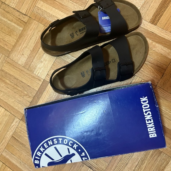 BNWT Birkenstock Milano BS in Black size 10 US Euro 43 - Picture 6 of 6